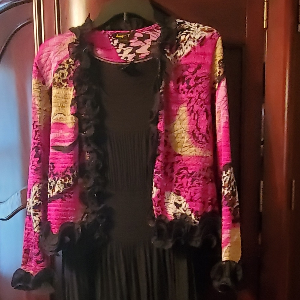 Jerry T dress with jacket